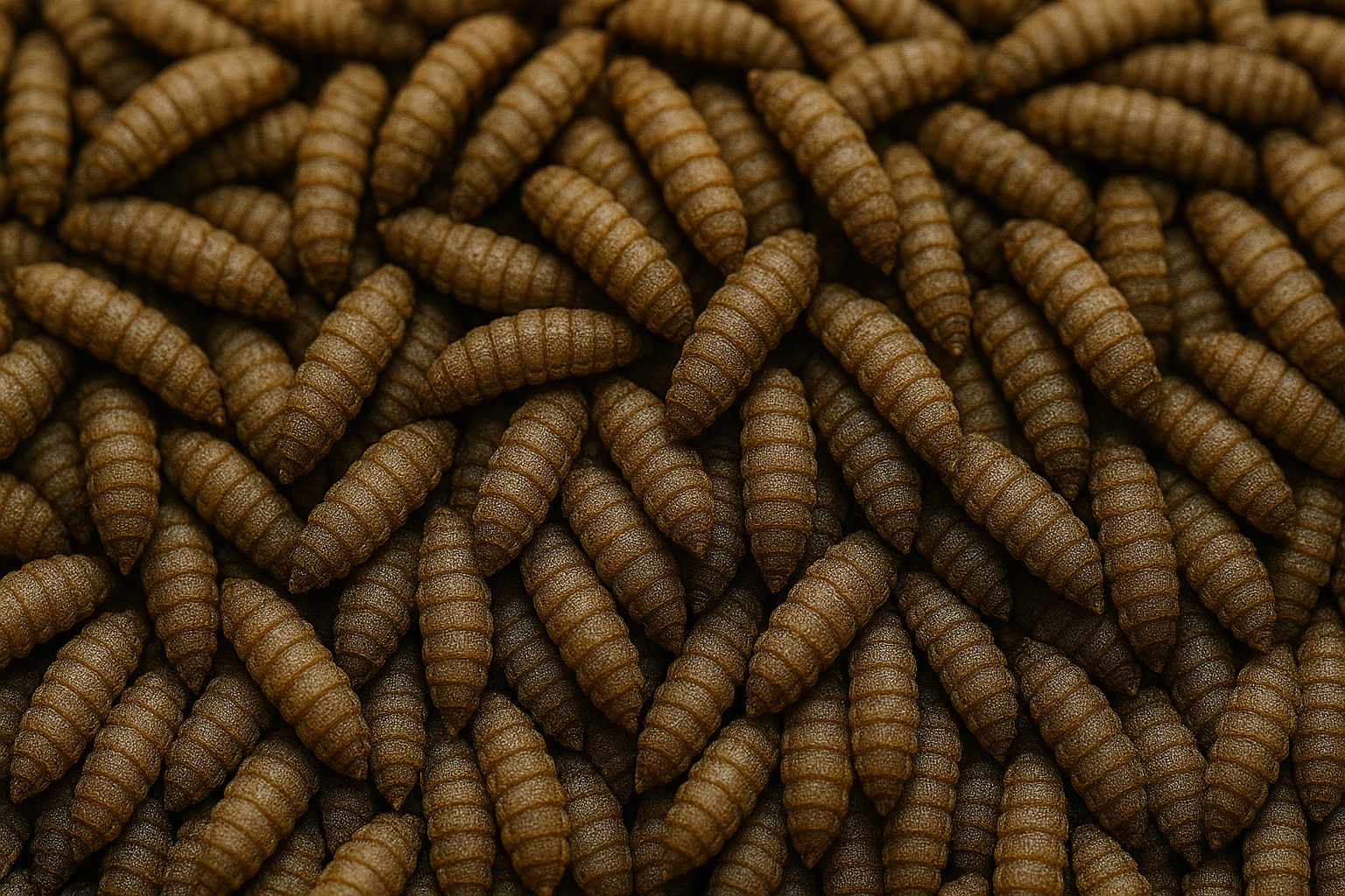 Ấu trùng ruồi lính đen